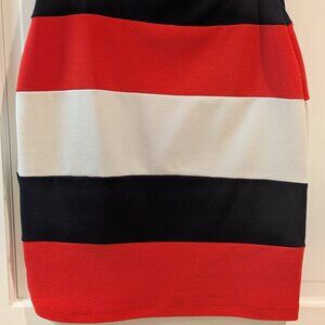 Olivia Blu red white and blue skirt